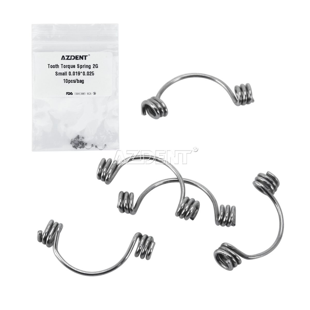 AZDENT Dental Orthodontic Torquing Torque Rectangular Spring Anterior Teeth Wire