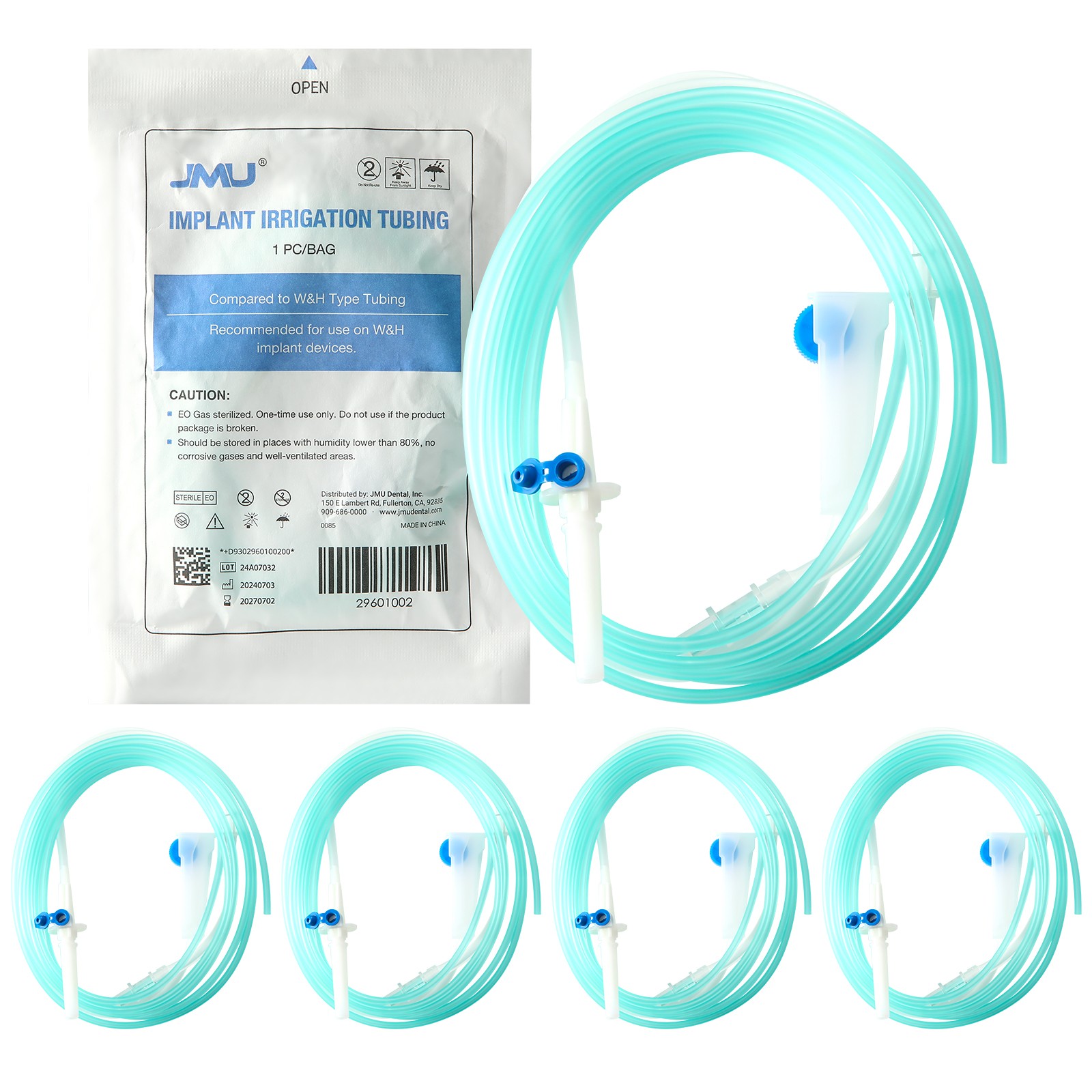 Dental Implant Irrigation Tube Tubing Fit for WH/NSK/Woodpecker Surgery Motors