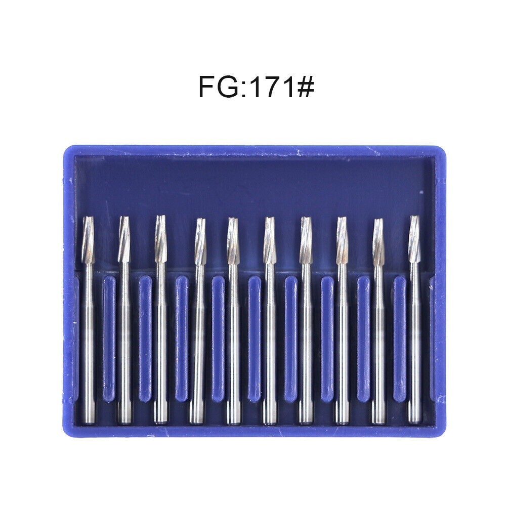 high speed handpiece FG-171 SUPER Carbide Burs Friction Grip Midwest Type 30pcs