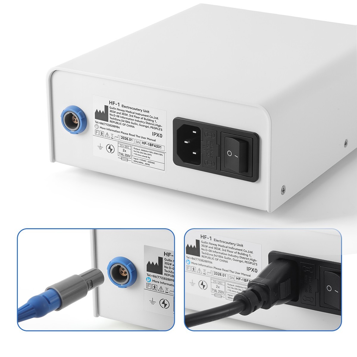 Dental Electrosurge Electrosurgery Unit for Cutting + Coagulating