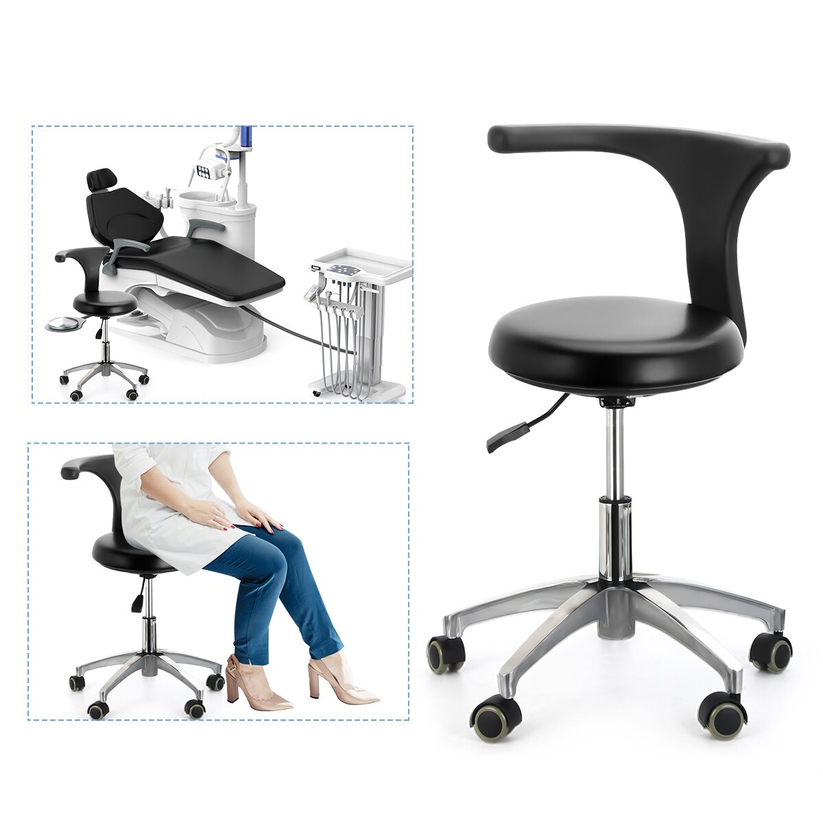 Unidad Dental con Silla Motor DC Controlado por Computadora / Unidad de Entrega