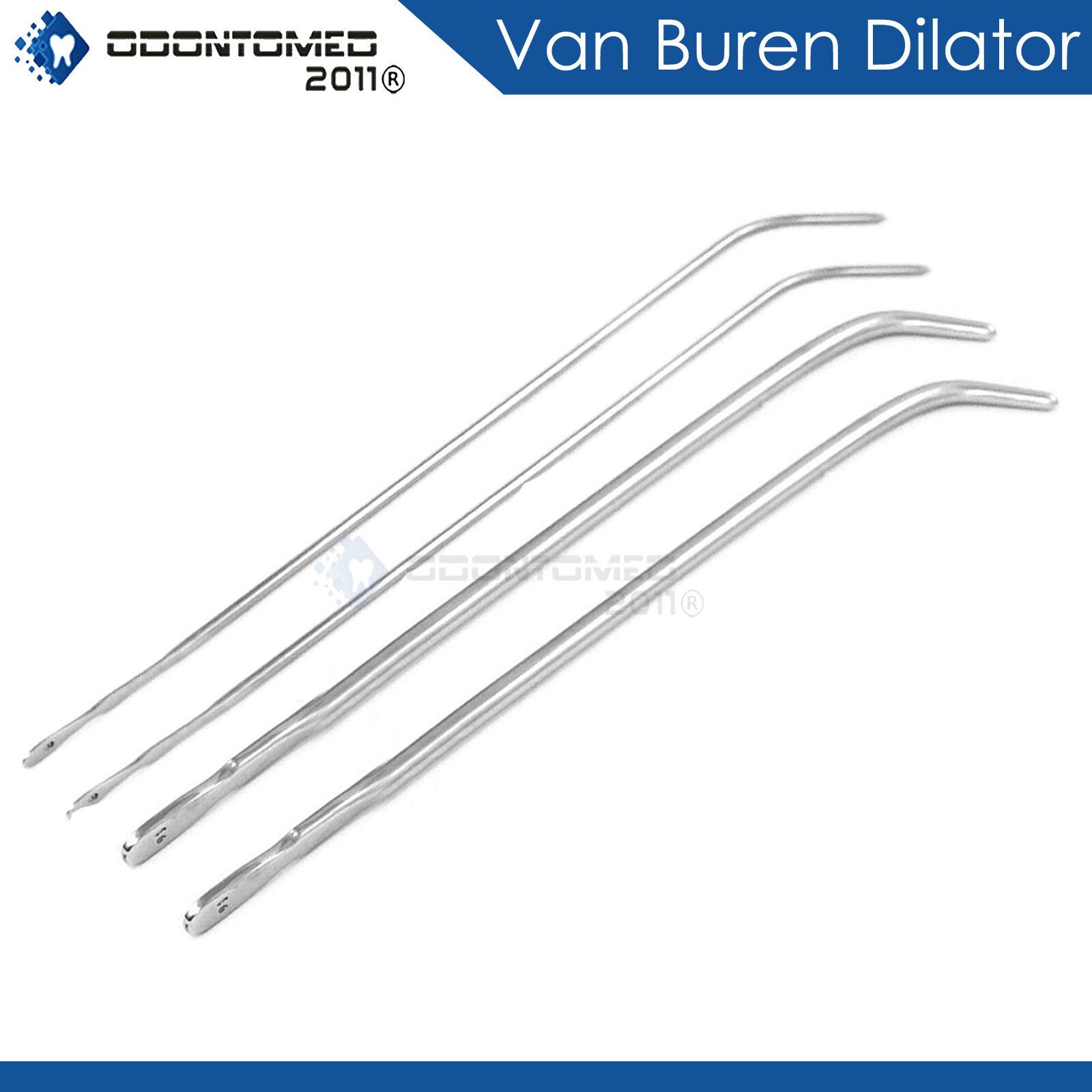 1 Set Van Buren Sound Urethral Surgical Ob/ Gyn Instruments,4 Pieces