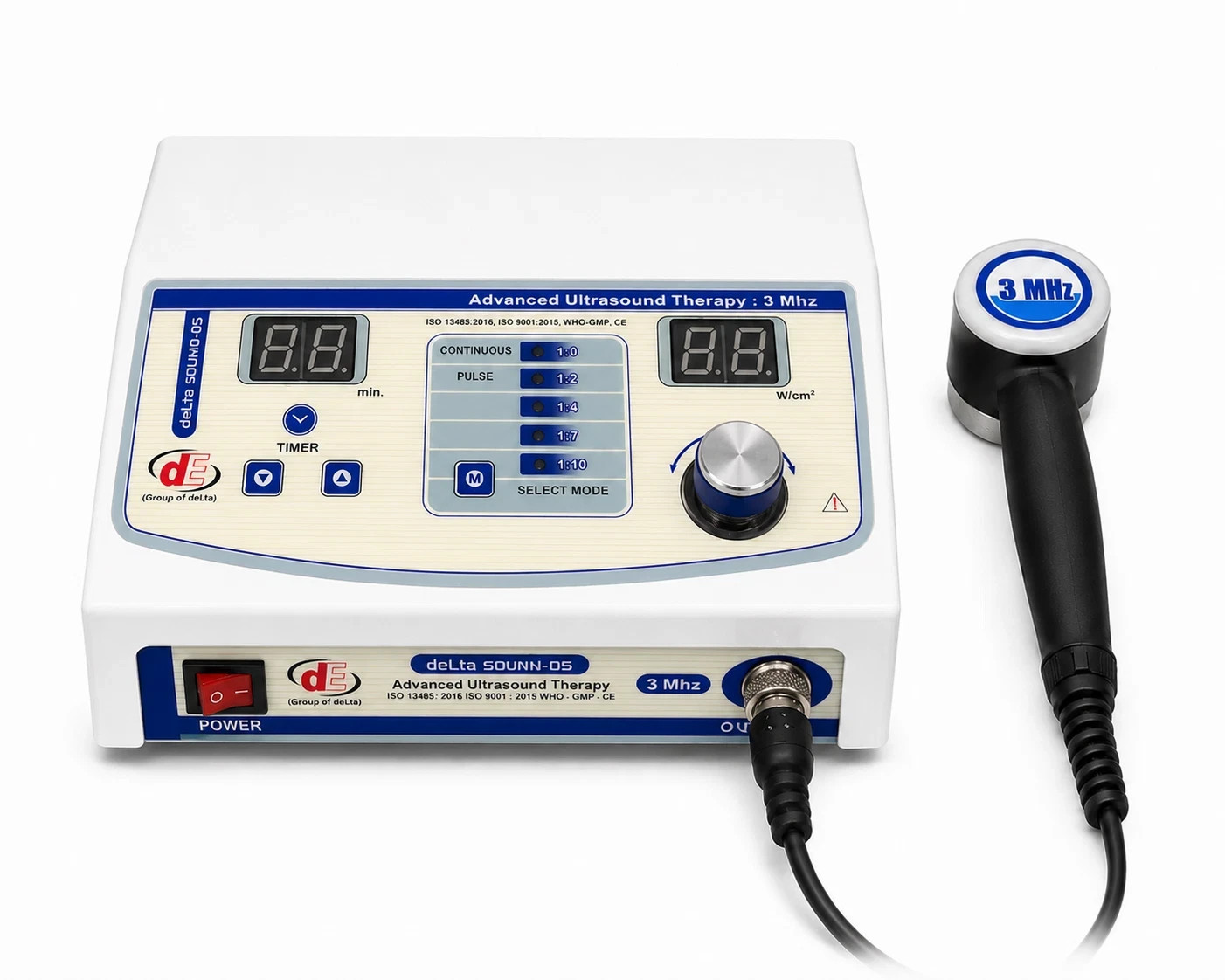 Advanced Ultrasound Therapy Machine Delta 5 Physiotherapy Machine
