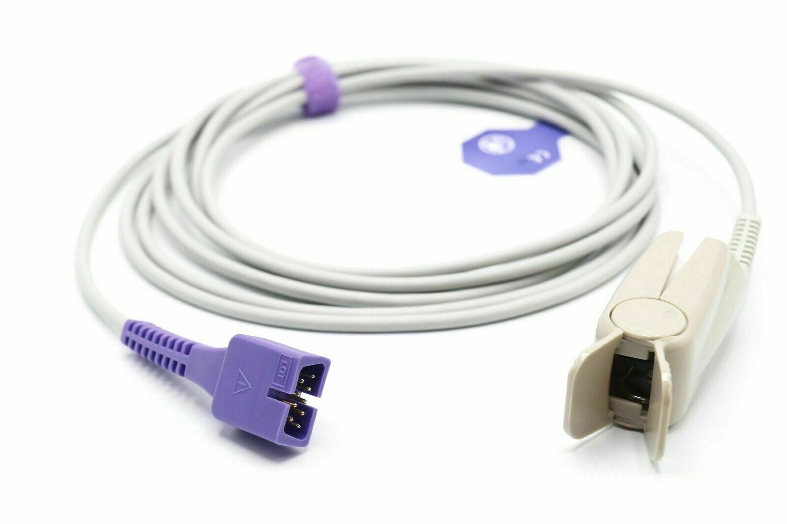 Nellcor Compatible Direct Connect SpO2 Sensor Adult Clip – Same Day Shipping