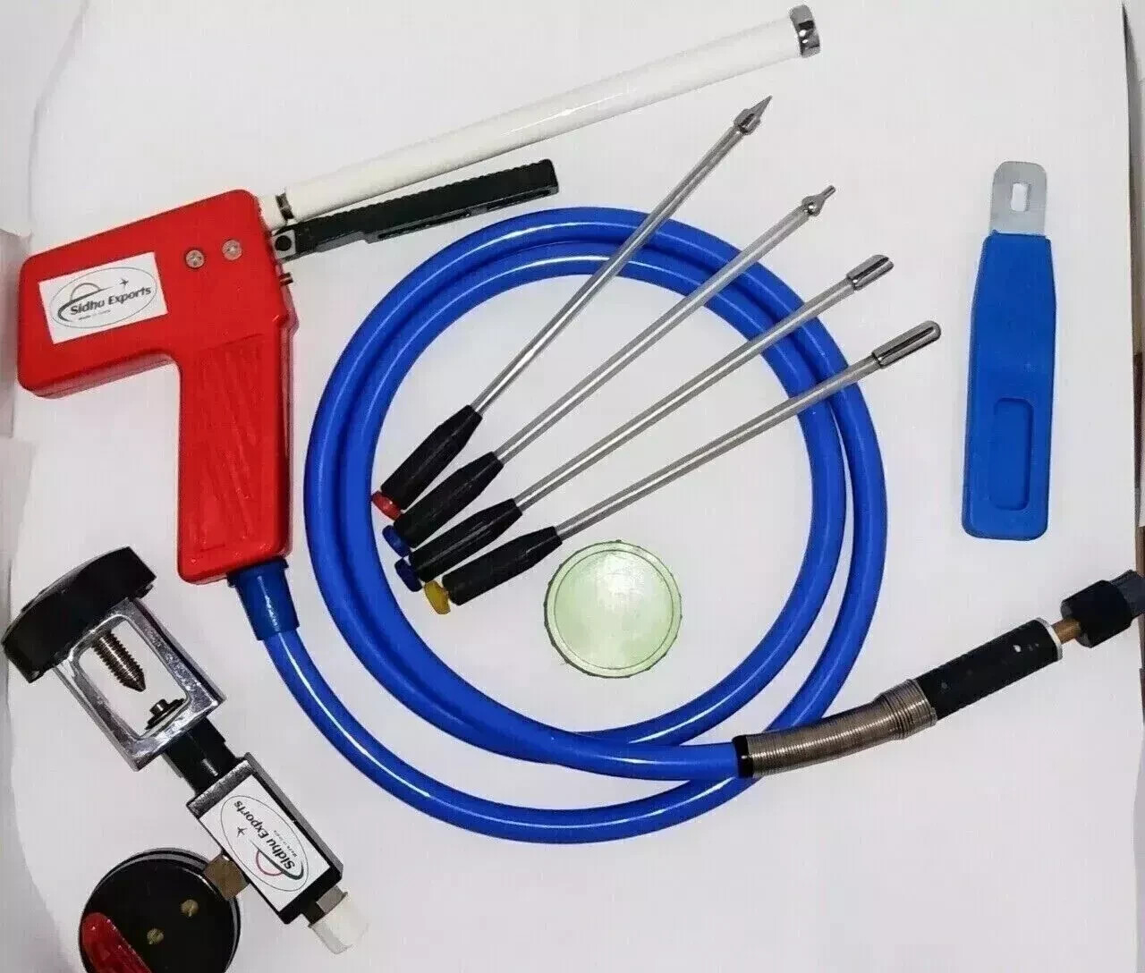 BASCO CRYO SURGICAL GUN USING NITROUS OXIDE FOR SURGERY ENT DERMATOLOGY 5 Probe