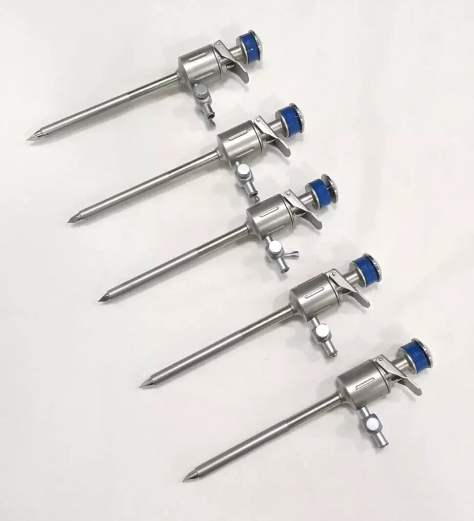 Laparoscopic Trocar Cannula 5mm Best Quality Reusable Surgical Instruments-5pc