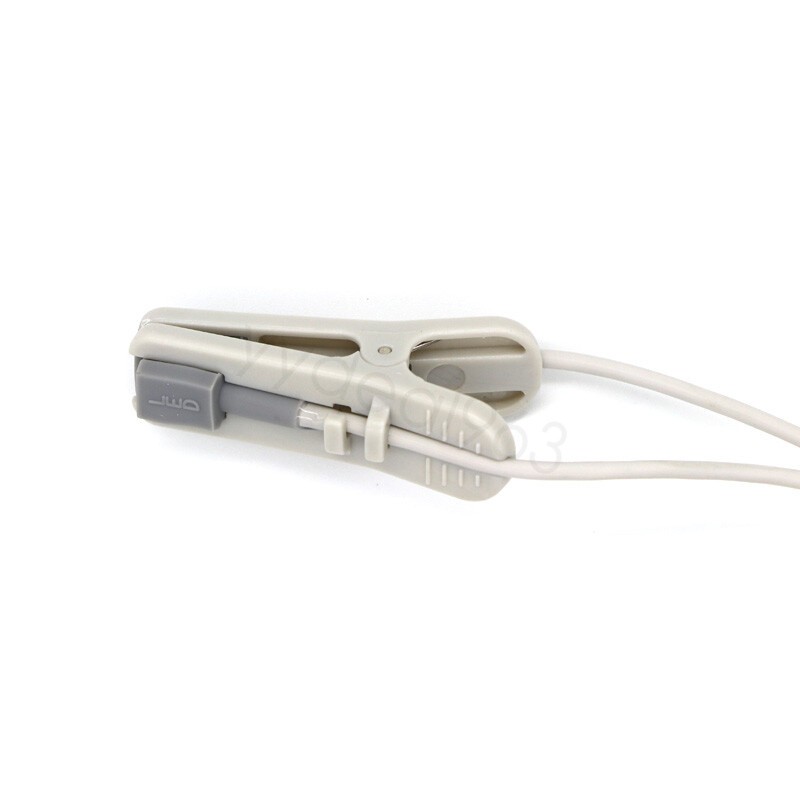 Fit For N-65,N-85 Oximax Spo2 Sensor Oximeter Pulse Probe Ear Clip 9Pin Bag of 3