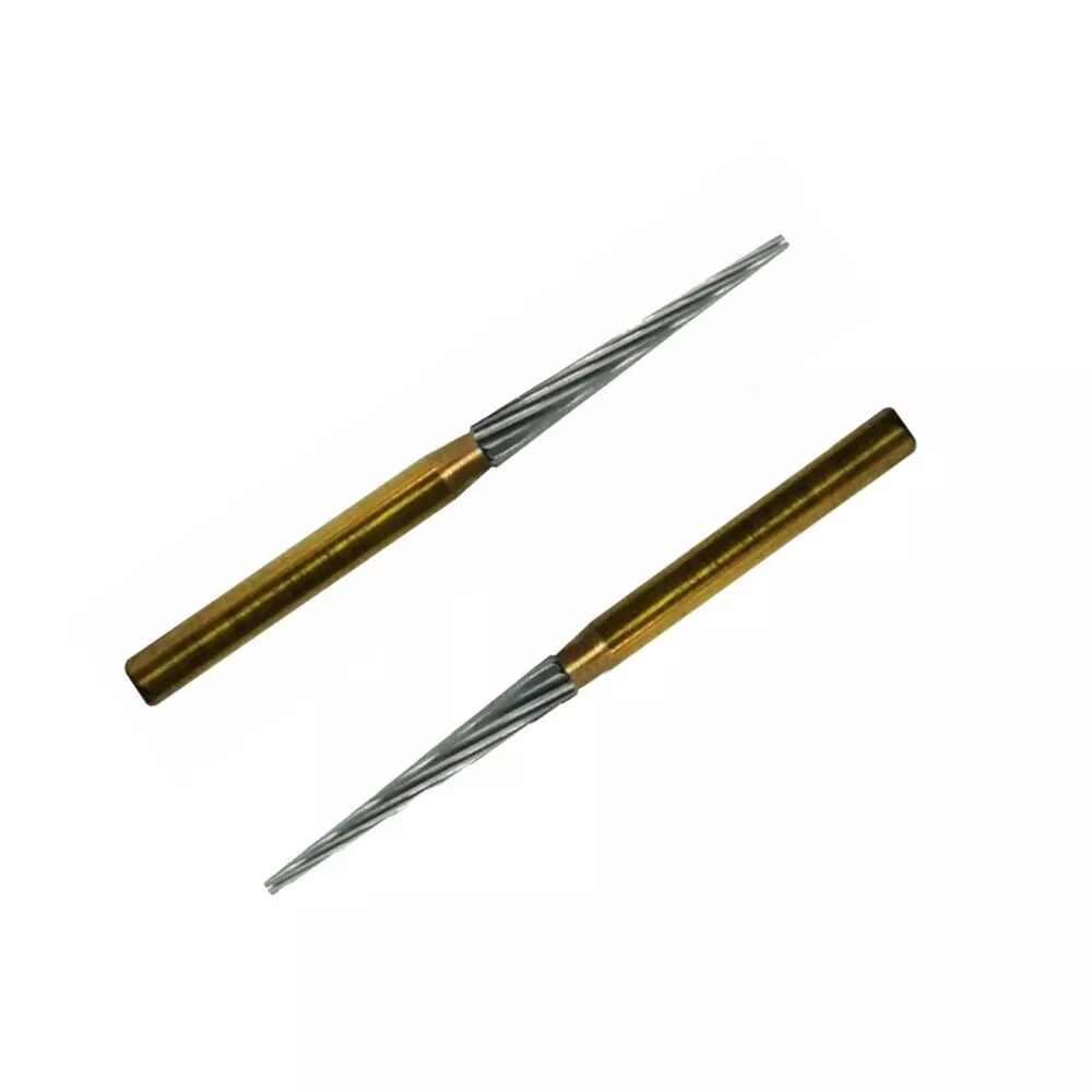 10 Dental Orthodontic Debonding Carbide Burs Finishing Taper FG8104 Remove Resin