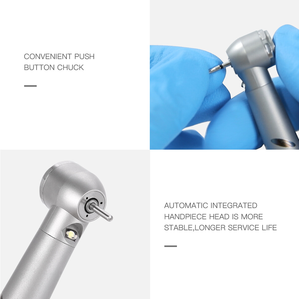 Portable Dental Mobile Delivery Unit System Air Compressor /Handpiece 4Holes