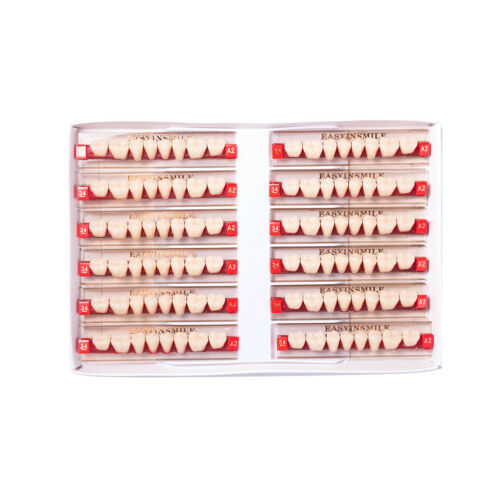 Dental False Teeth At Home Tooth Replacement Acrylic Resin Teeth Shade A1/A2/A3