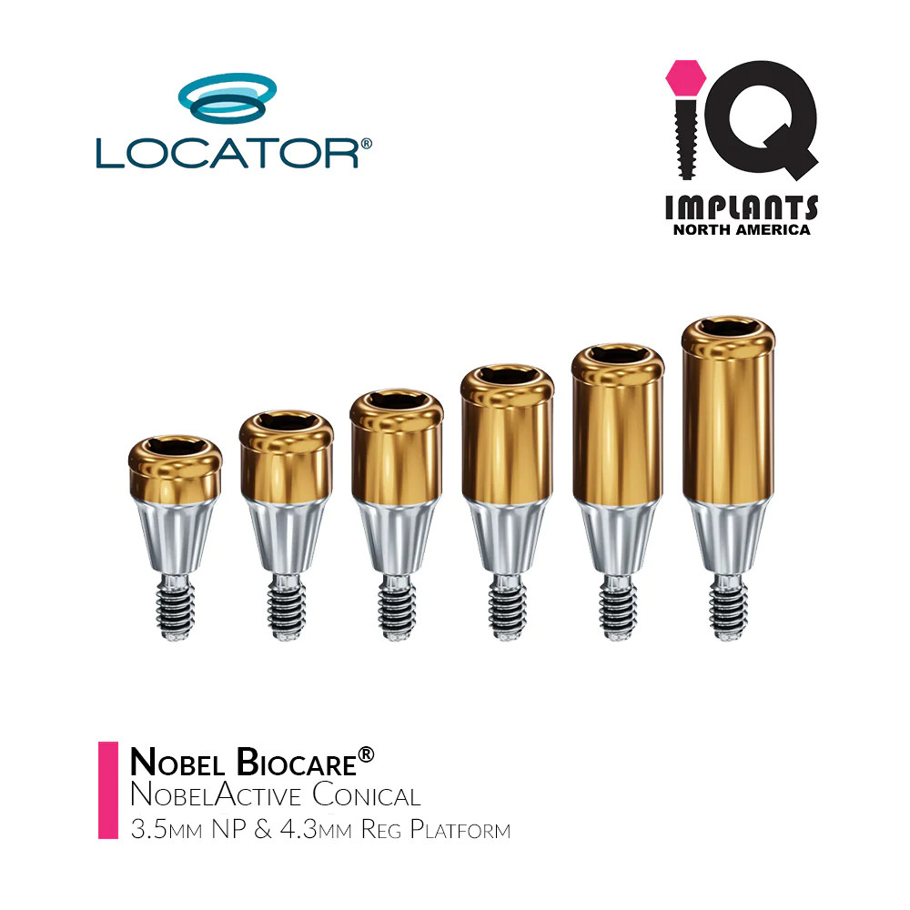 Zest LOCATOR Original Anchor for NOBEL NobelActive Conical Connection NP & RP