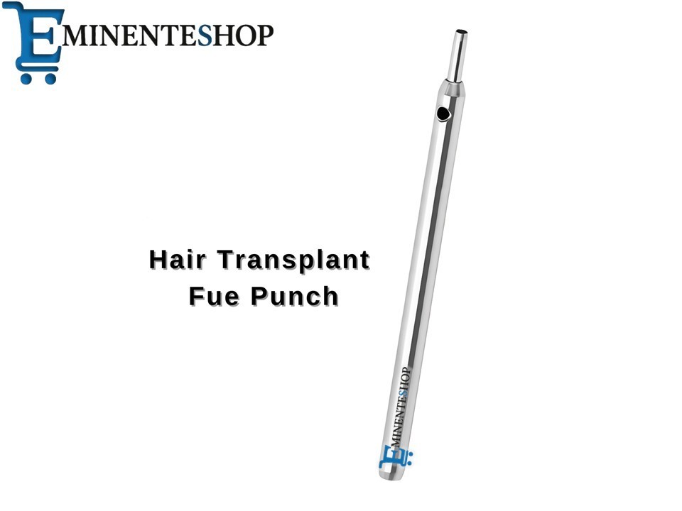 Hair Transplant Fue Punch Cylindrical Micro Motorized Ultra Sharp Size 0.9 MM