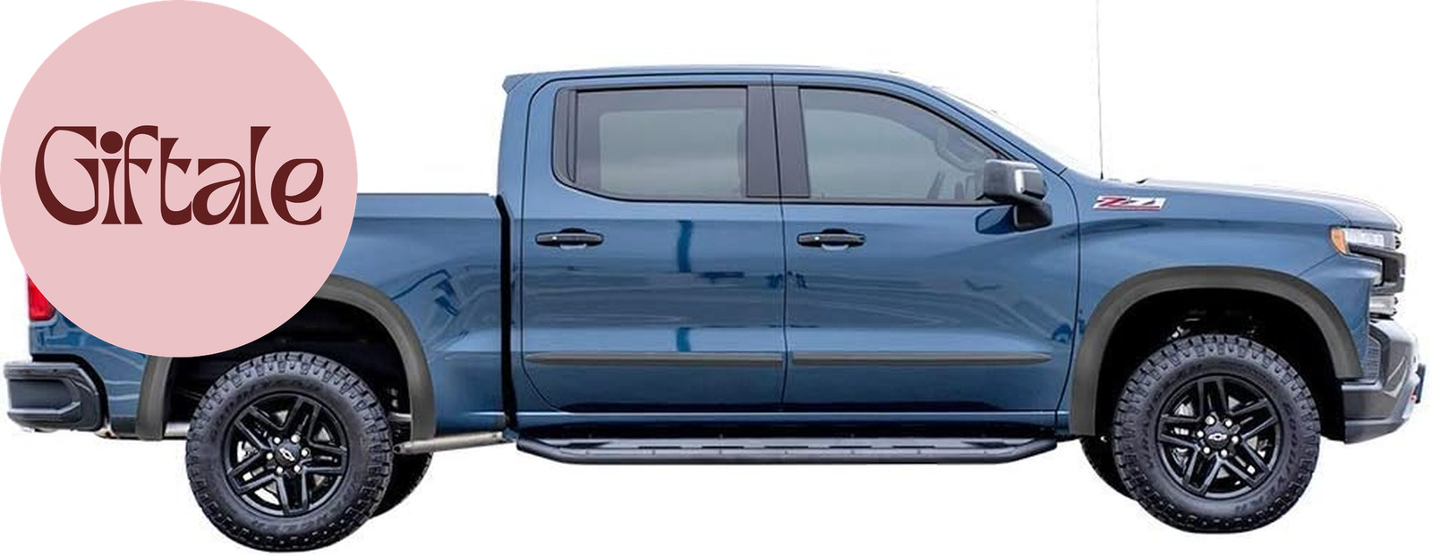 Fender Flares Compatible with 2019-2023 Chevrolet Silverado 1500, Factory Style