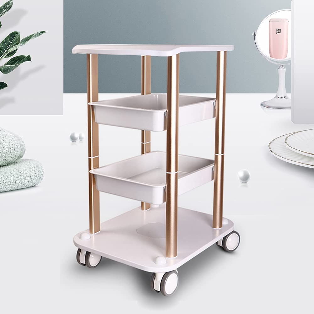 4-Layers Trolley Cart Stand Ultrasonic Cavitation RF Beauty Spa Salon Machine