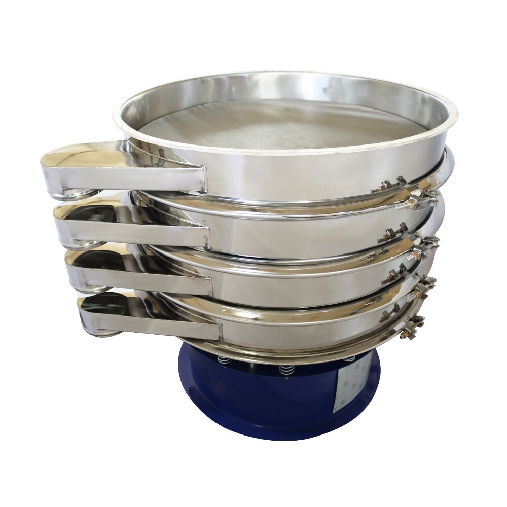 39.3″ Three Layers Vibrating Screen Shaking Machine Vortex Shaker 20+40+100 Mesh