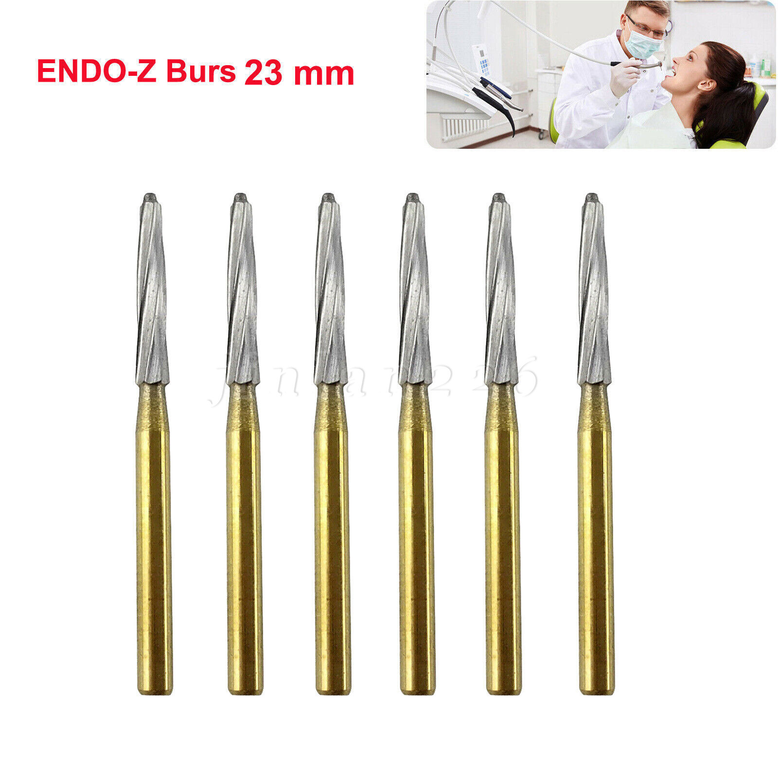 Dental Surgical Endo Zekrya Endo-Z Carbide Tungsten Drill Burr FG Bur 21/25/28mm