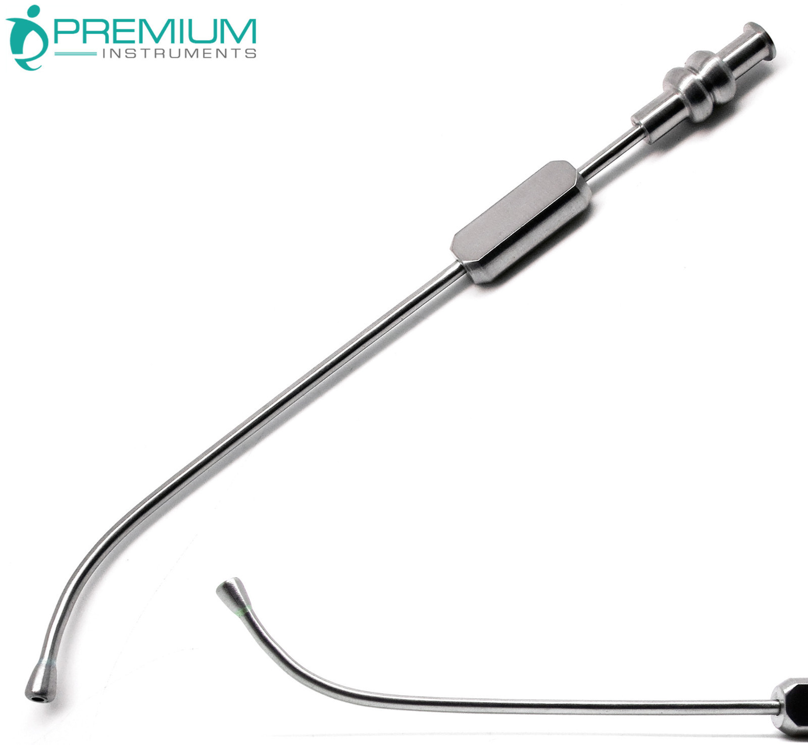 Dental Sinus Cannula Suction Tubes 2.5mm, 3mm, 4mm Surgical Instrument Set of 3
