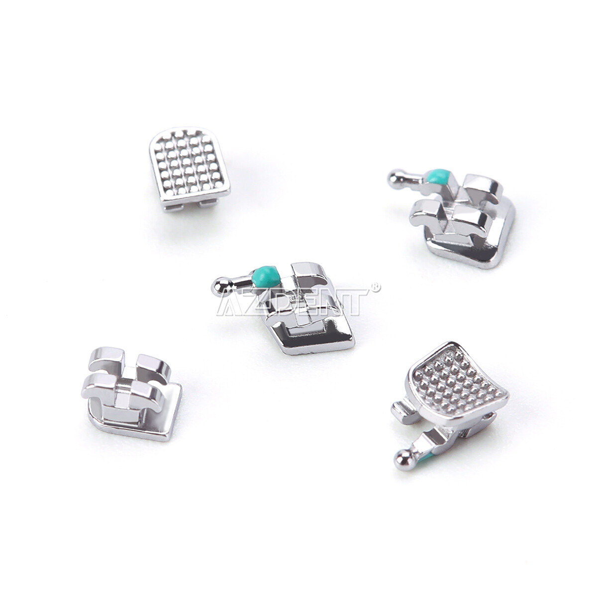 Dental Orthodontic MIM Monoblock Bracket Mini MBT/Roth 0.022/018 with 3-4-5 HooK