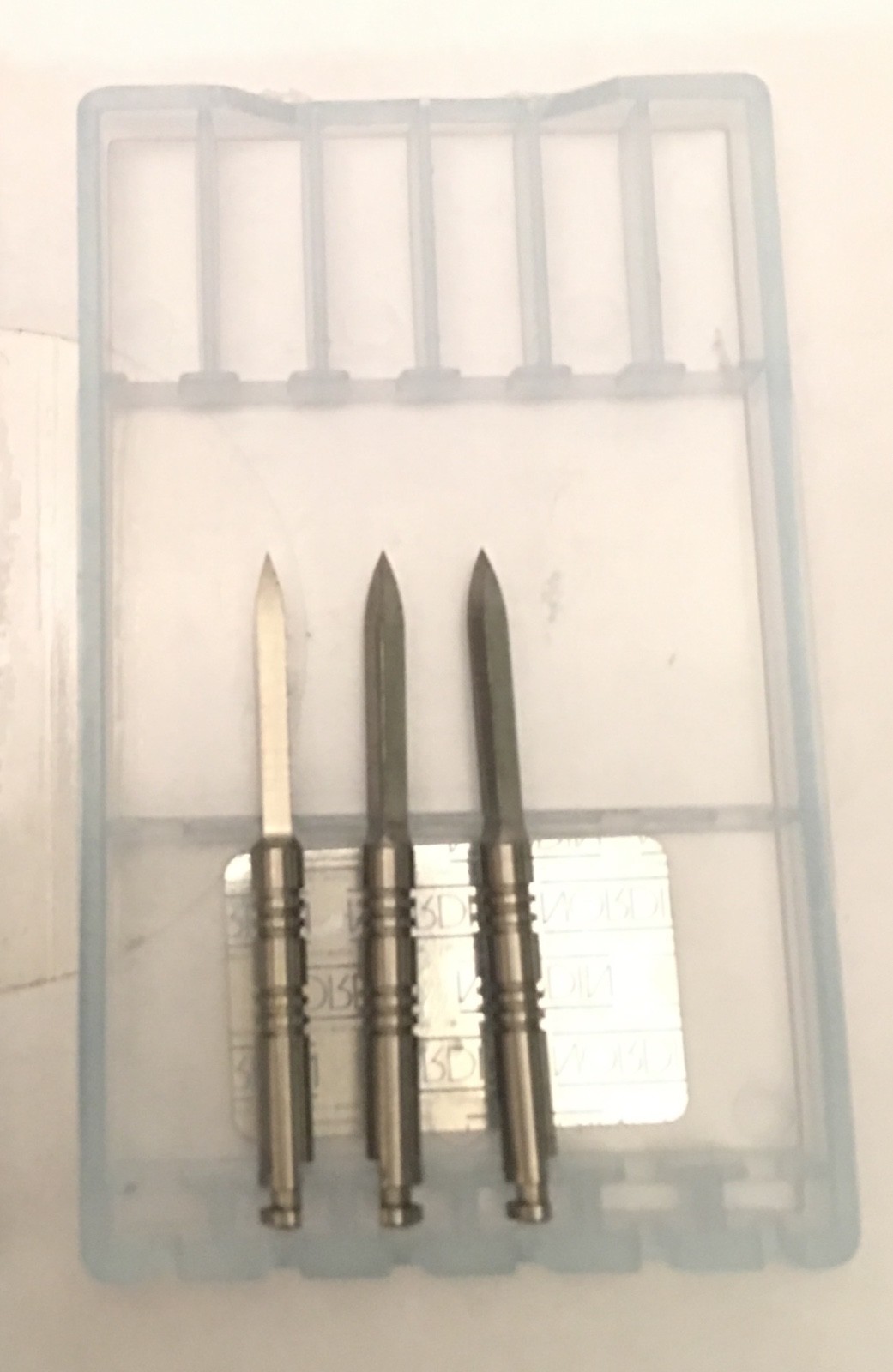Short S6 Nordin (3 Refill Square Reamers) Dental Square Screw Posts Reamers Kit
