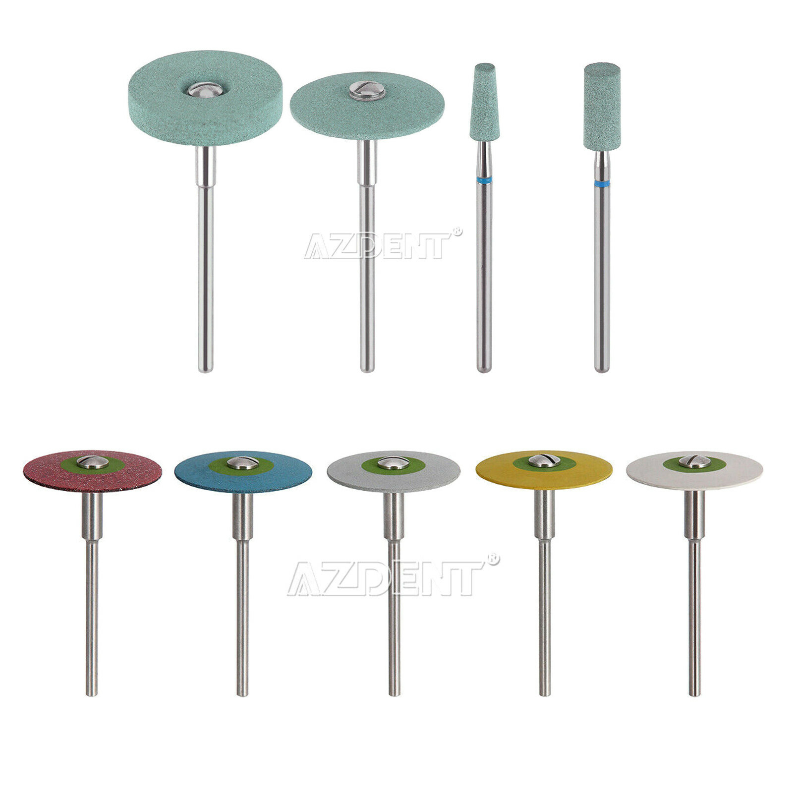 Dental Wheel Disc For Porcelain Rubber/Ceramic Grinder Zirconia Diamond Polisher