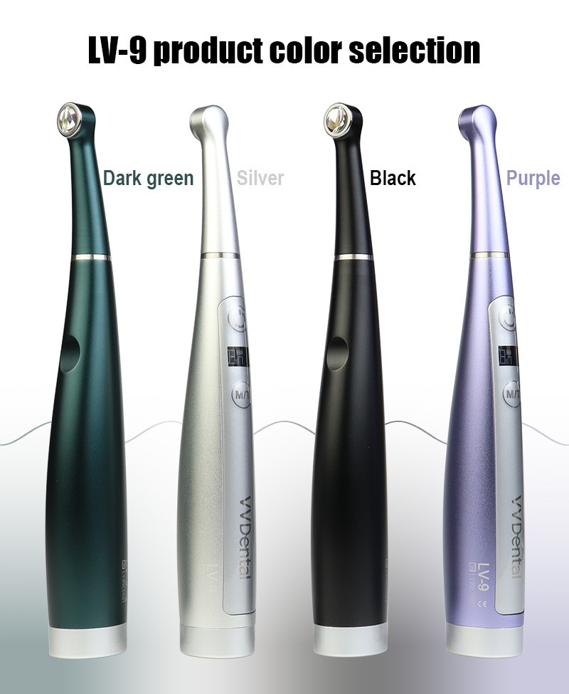 Dental Wireless Cordless LED Curing Light 3300mW 1s Tooth Resin Cure Lamp 6 Mode