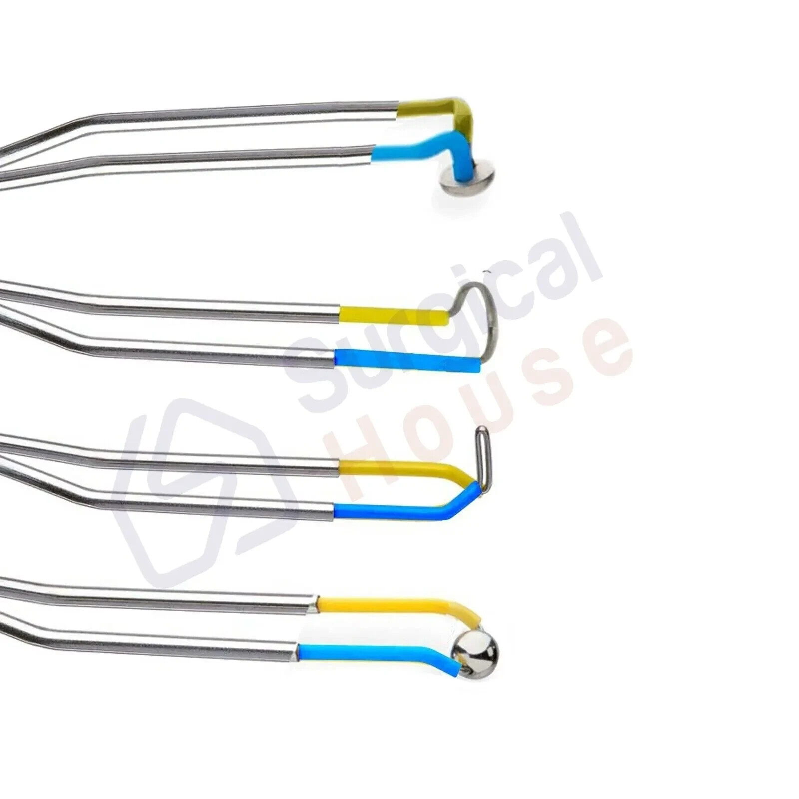 Urology Instruments TURP Electrodes Bipolar Cutting Loops 4pcs