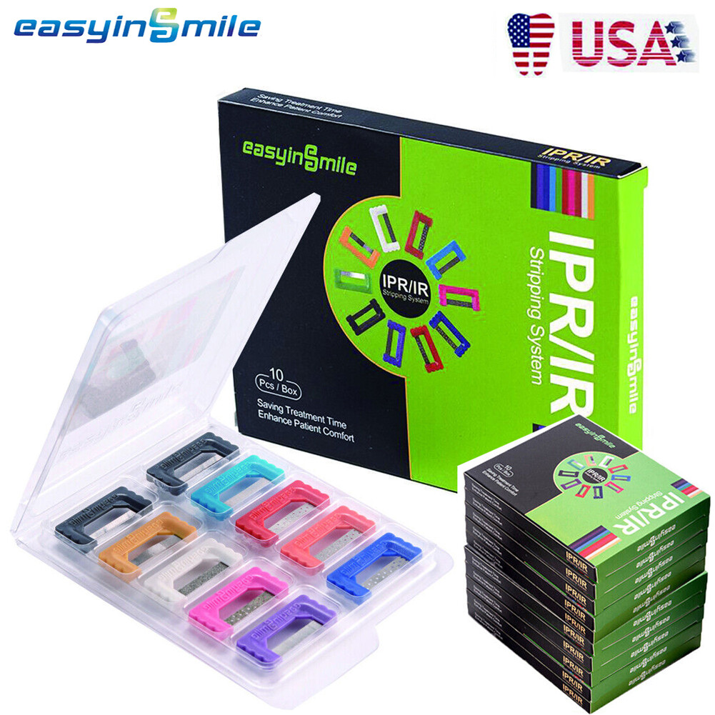 10x Easyinsmile IPR Dental Orthodontic Reduction Interproximal Enamel Strips Kit