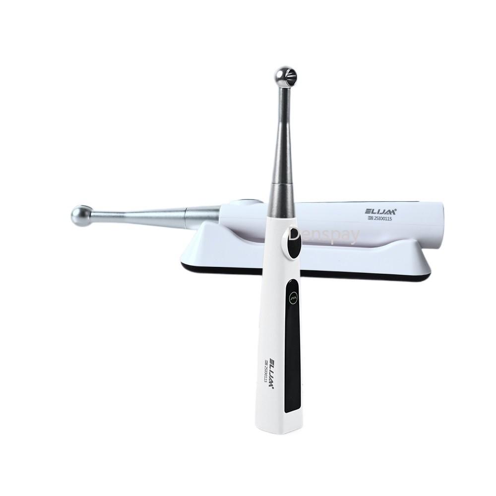 1S Dental Light Cure Lamp Cordless 4 Modes Metal Head LED Dental Curing Light