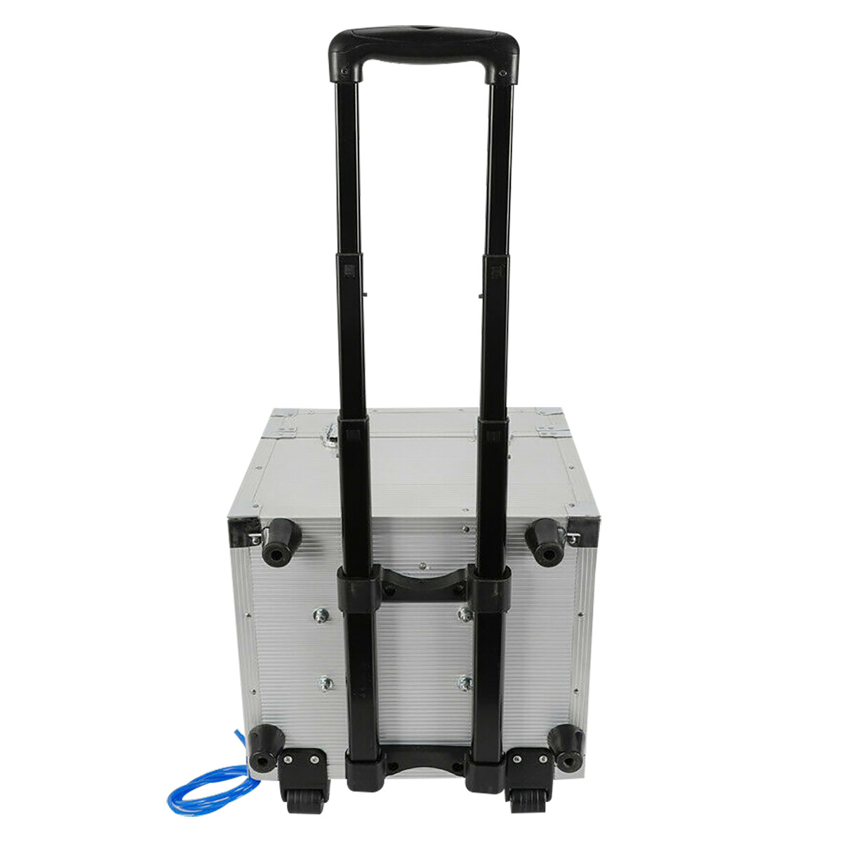 360W Mobile Dental Unit Rolling Box System Oilless Air Compressor W/Weak Suction