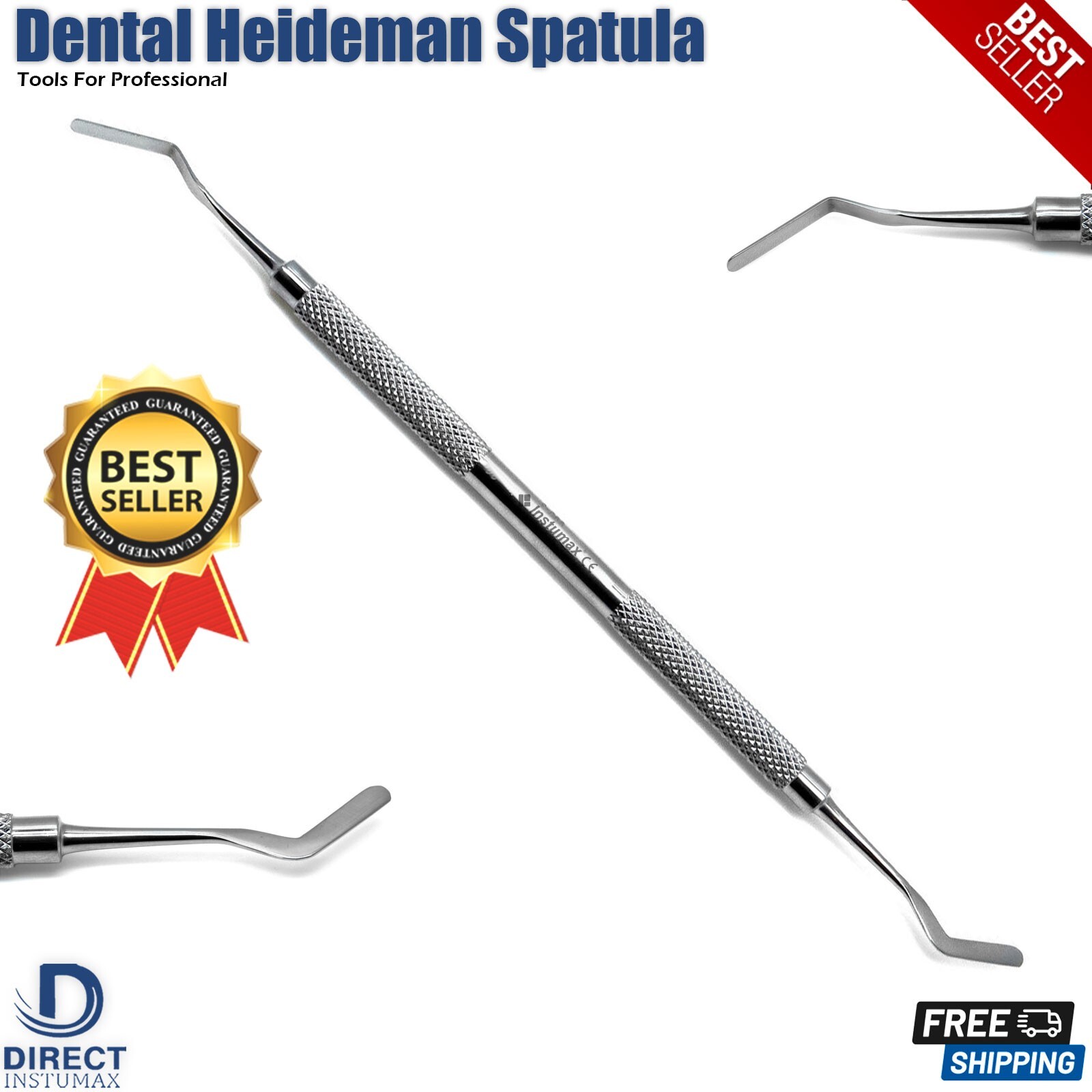 Dental Composite Filling Kit 5Pcs Restorative Instruments Cig#6 Cement Spatula