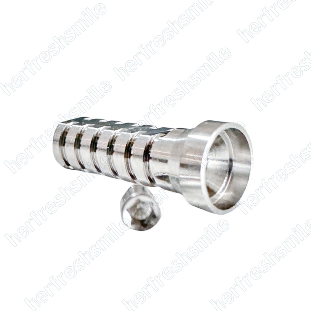 ∅4.8mm Dental Temporary Cylinder Coping Screw Abutments Fit NOB Nobel Biocare