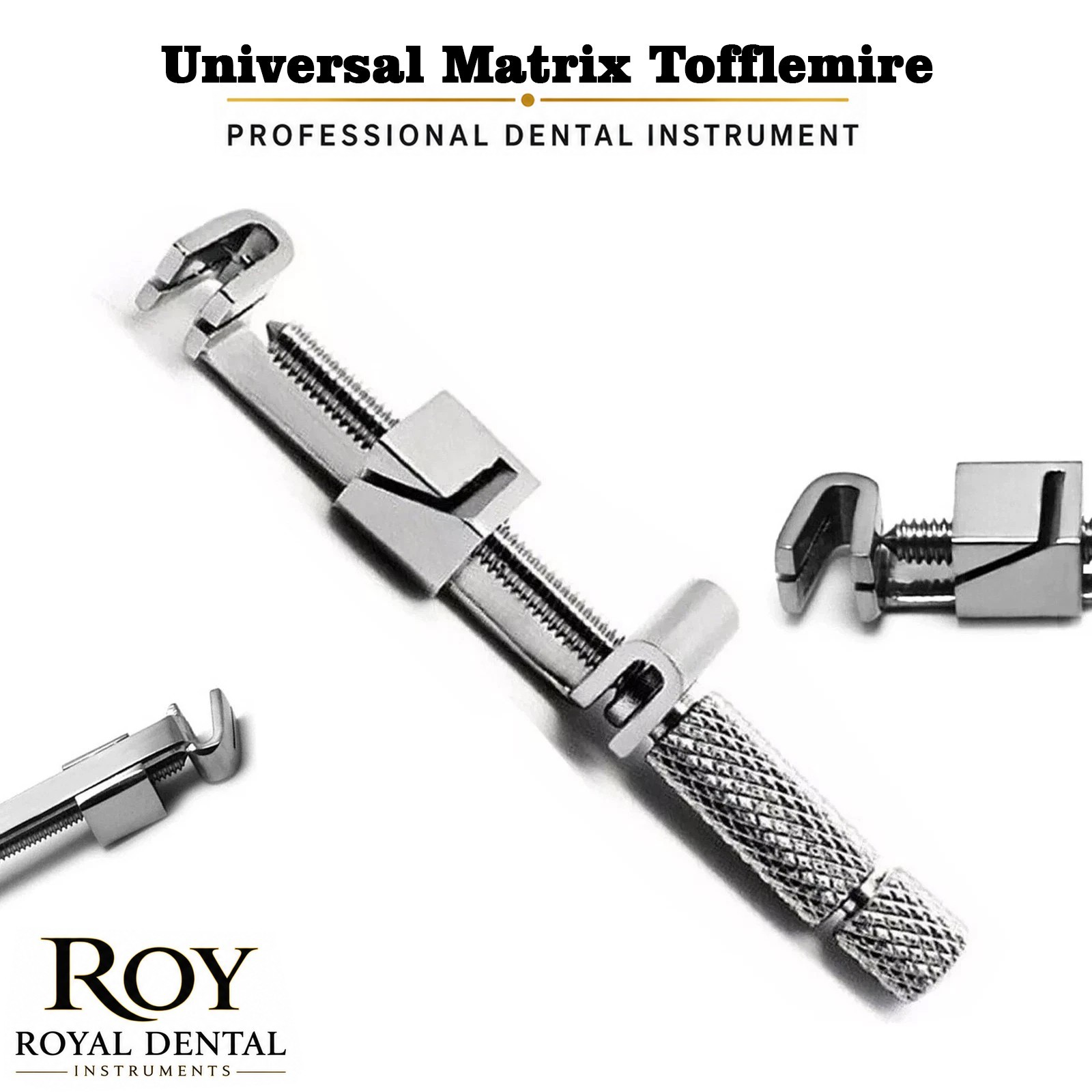 Universal Matrix Band Retainer – Straight Film Modeling Clip Dental Tofflemire