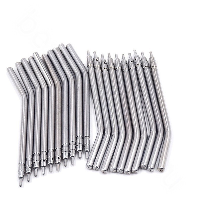 Dental Metal Air Water Spray Nozzles Tips for Three 3-Way Syringe Handpiece