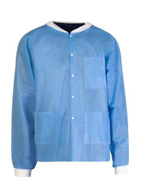 Tronex SMS55135B Multilayer Lab Jackets – Lab Jacket, Multilayer, Blue, Size XL