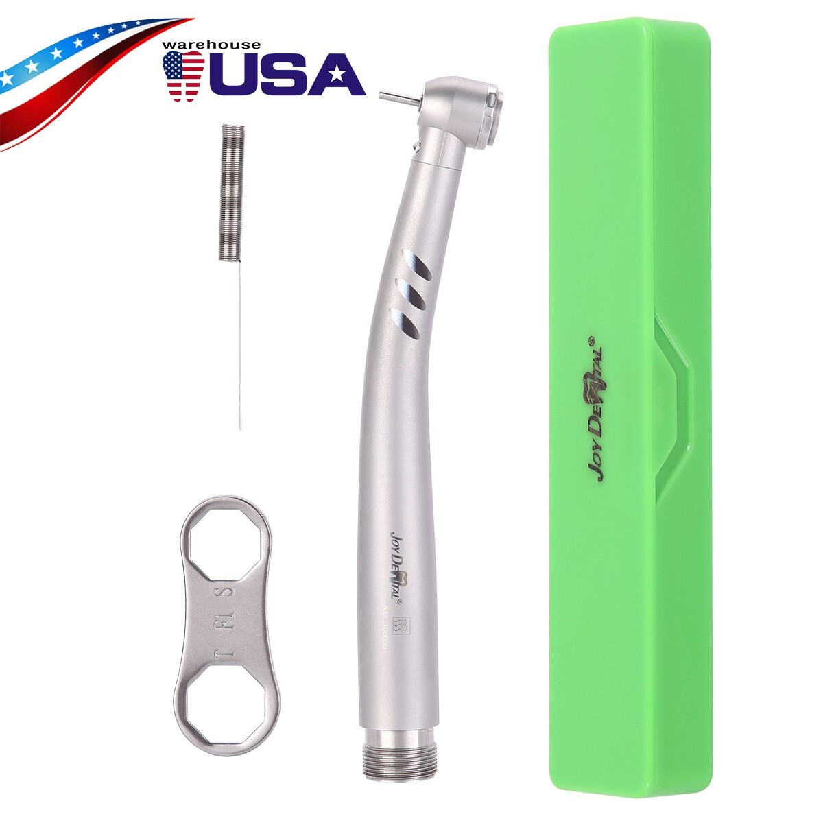 Dental E-generator LED High Speed Ceramic Torque Head Handpiece 2Hole /4Hole