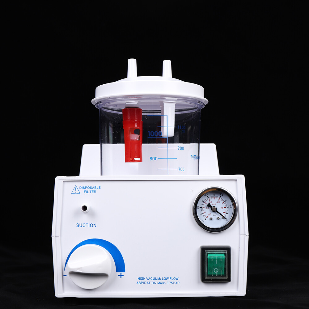 Medical Vacuum Phlegm Portable Quiet Suction Unit Emergency Aspirator Machine!