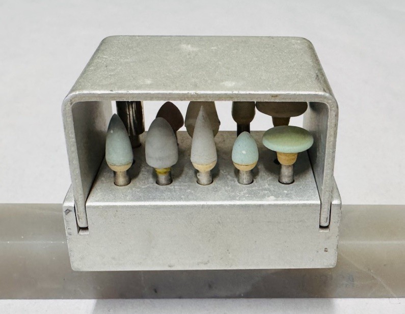 Brassler USA 11 Piece Polishing System Kit Model A-200 Aluminum Block