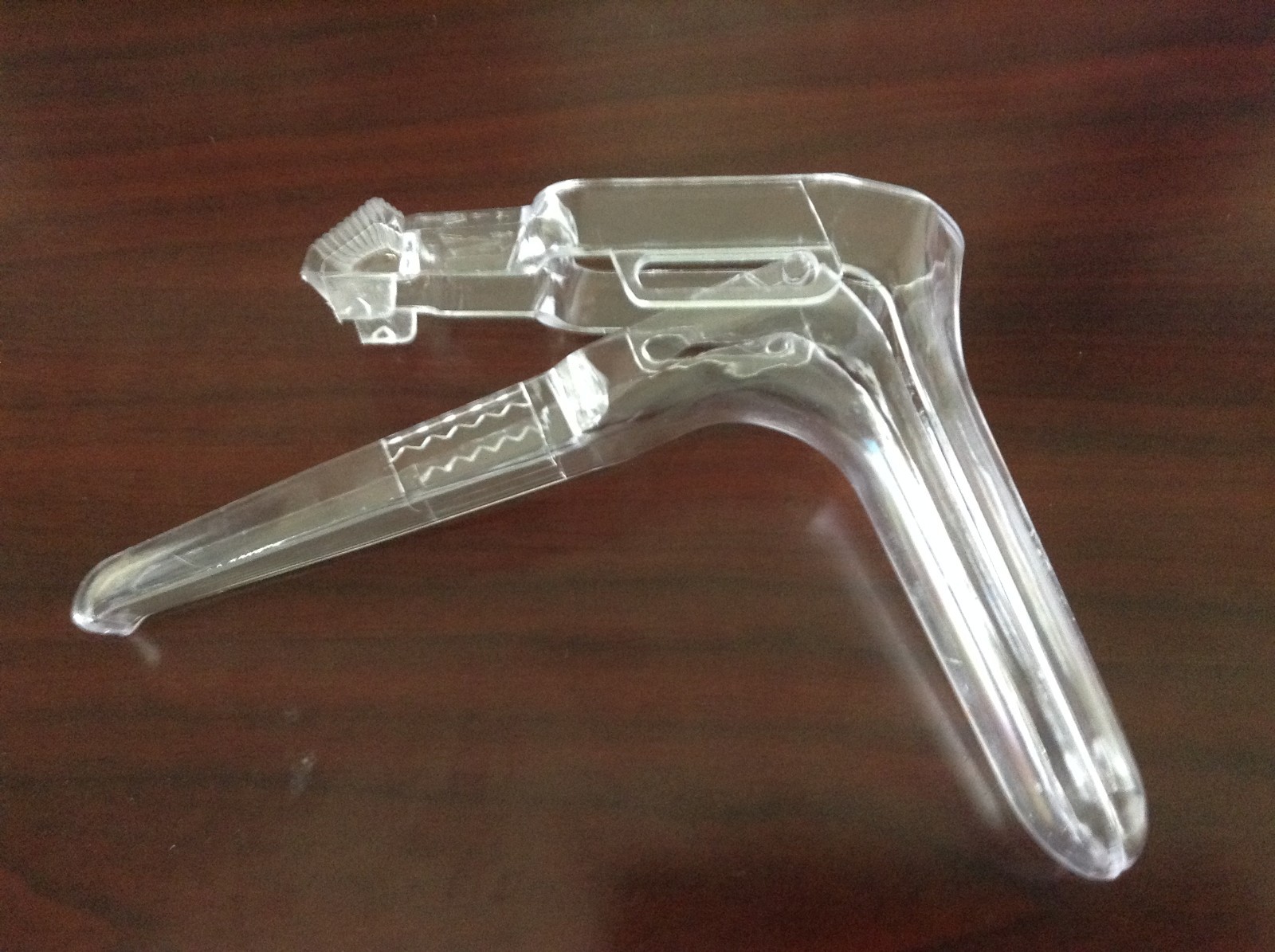 1 Vaginal Speculum Size S Disposable STERILE Plastic Clear INDIVIDUALLY PACKED