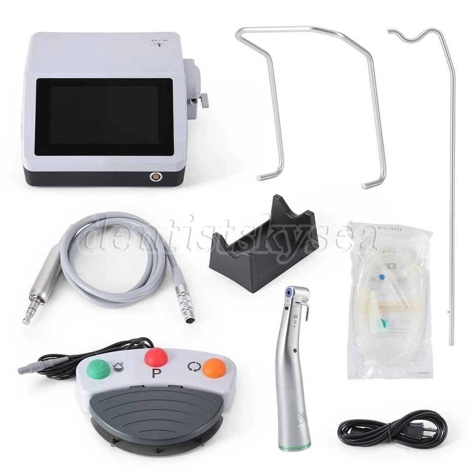Dental Implant Motor System Surgical Brushless Motor 20:1 Contra Angle UPS