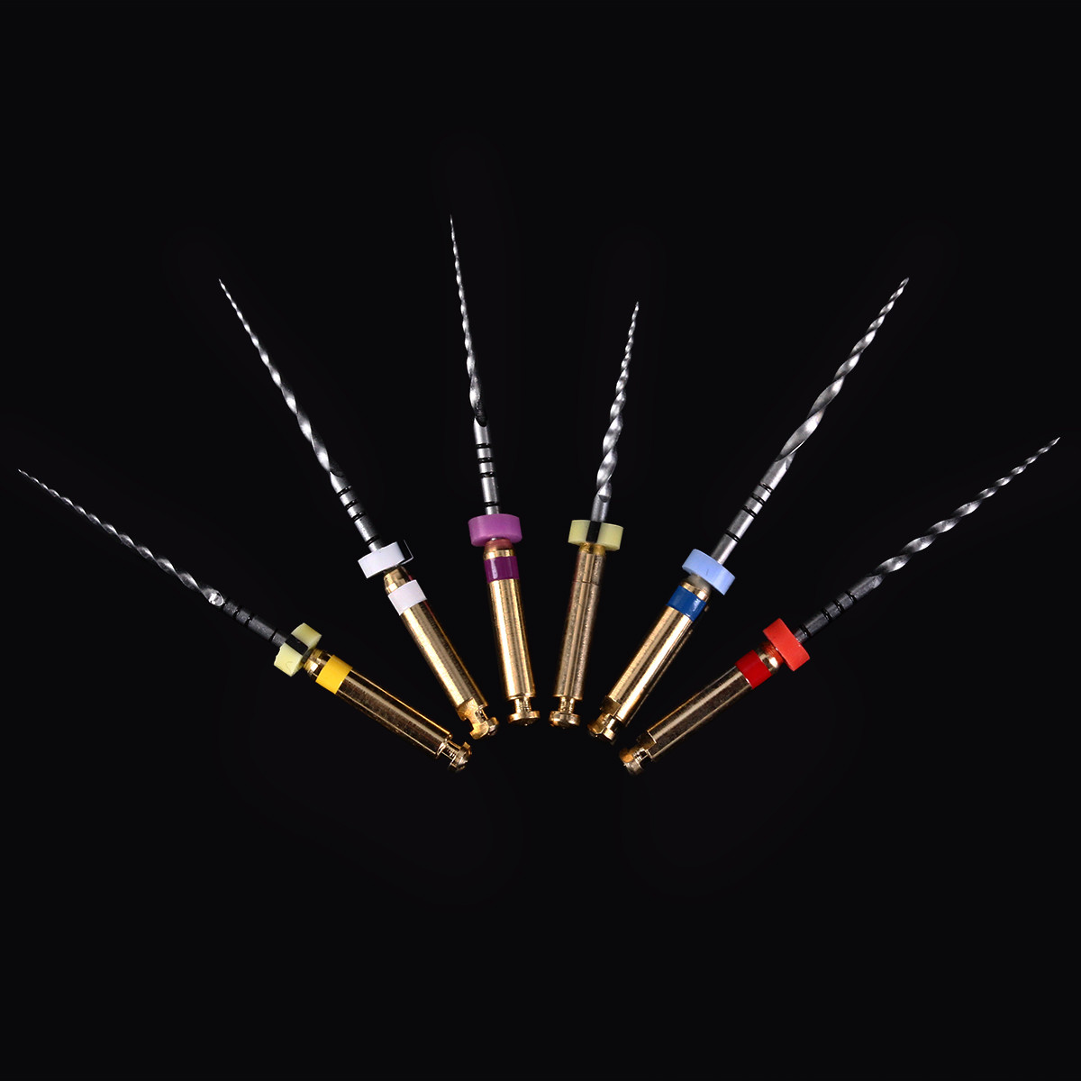 5Packs Dental Endodontic Niti Super Rotary Files Root Canal Engine SX-F3 25mm