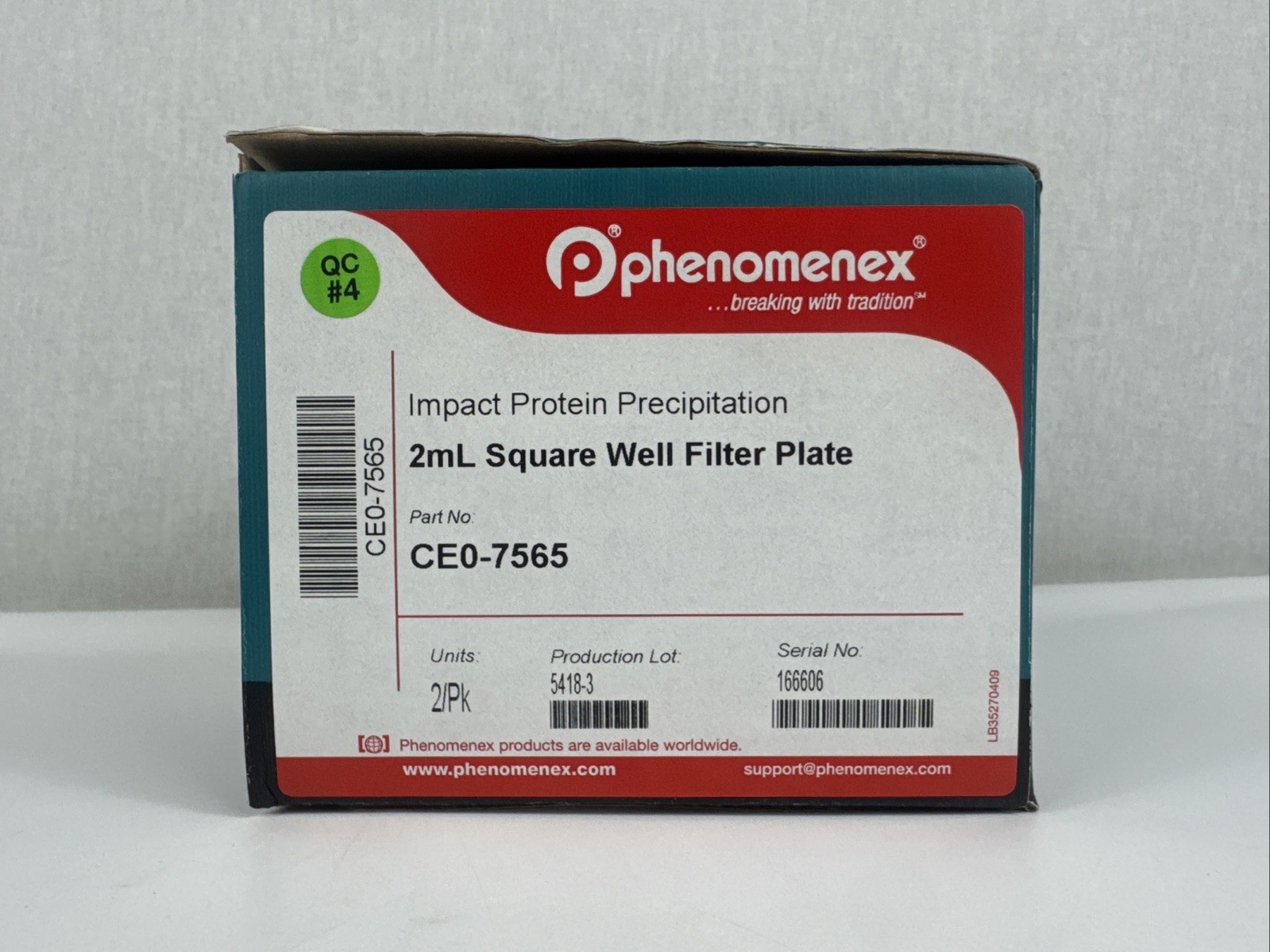 Phenomenex Strata CE0-7565, 2ml Square Well Filter Plates (BRAND NEW)
