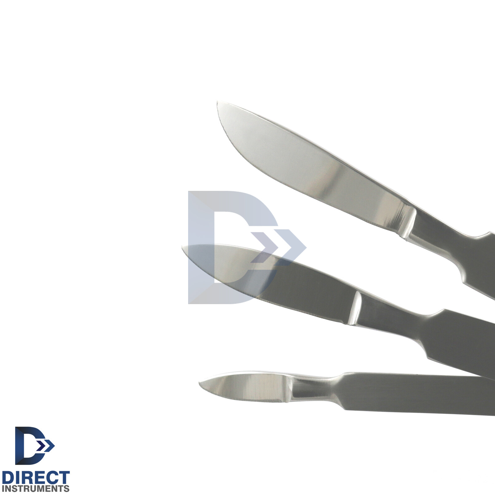 3Pcs Medical Scalpel Knife Fixed Blade Handle Surgical Skin Tissue Cutting Tools
