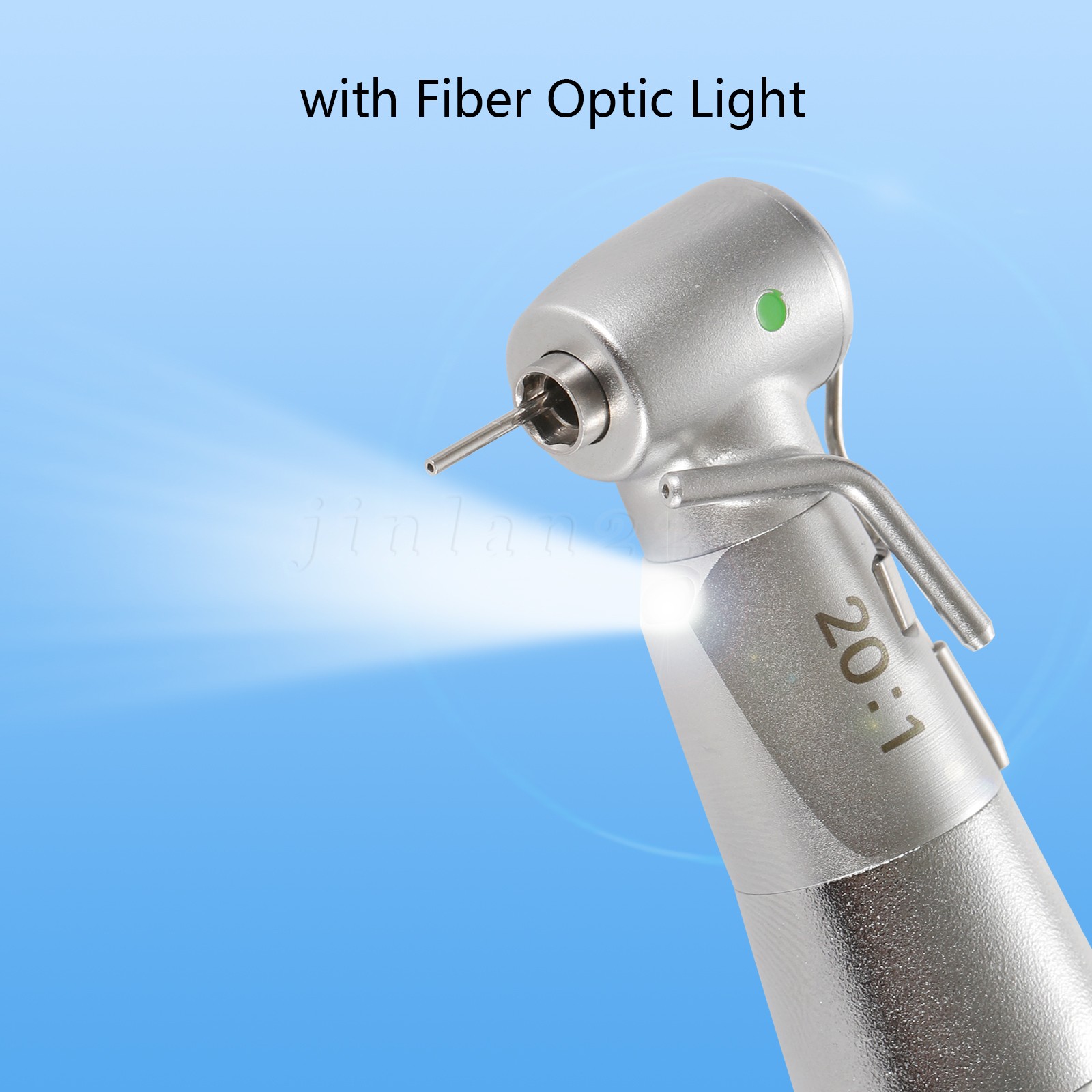 LED Fiber Optic 20:1 Detachable 75N Dental 20:1 Reduction Implant Handpiece