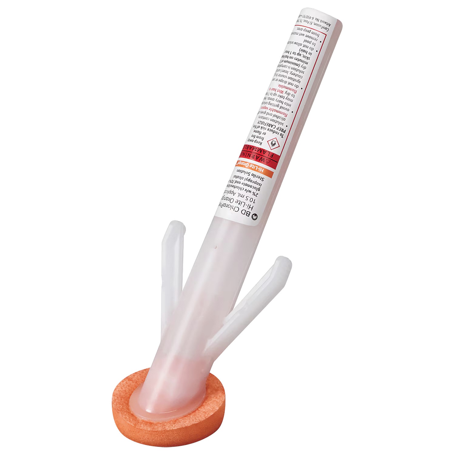 ChloraPrep Hi-Lite Orange 10.5-mL applicator – 25/Bx – 930715 – 01/2028