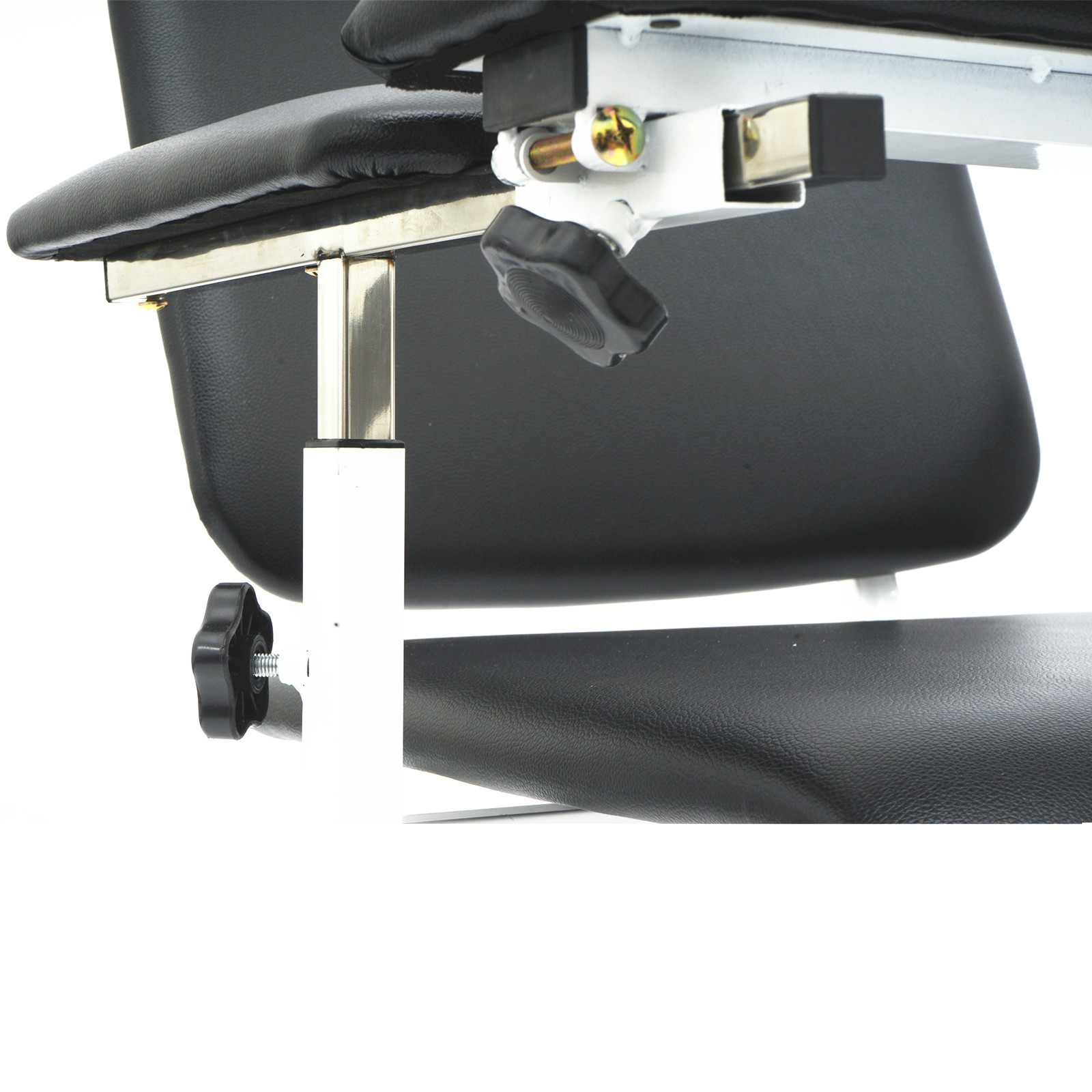 30″ Phlebotomy Chair Blood Drawing Chair Soft Adjustable Flip Armrests + Drawer