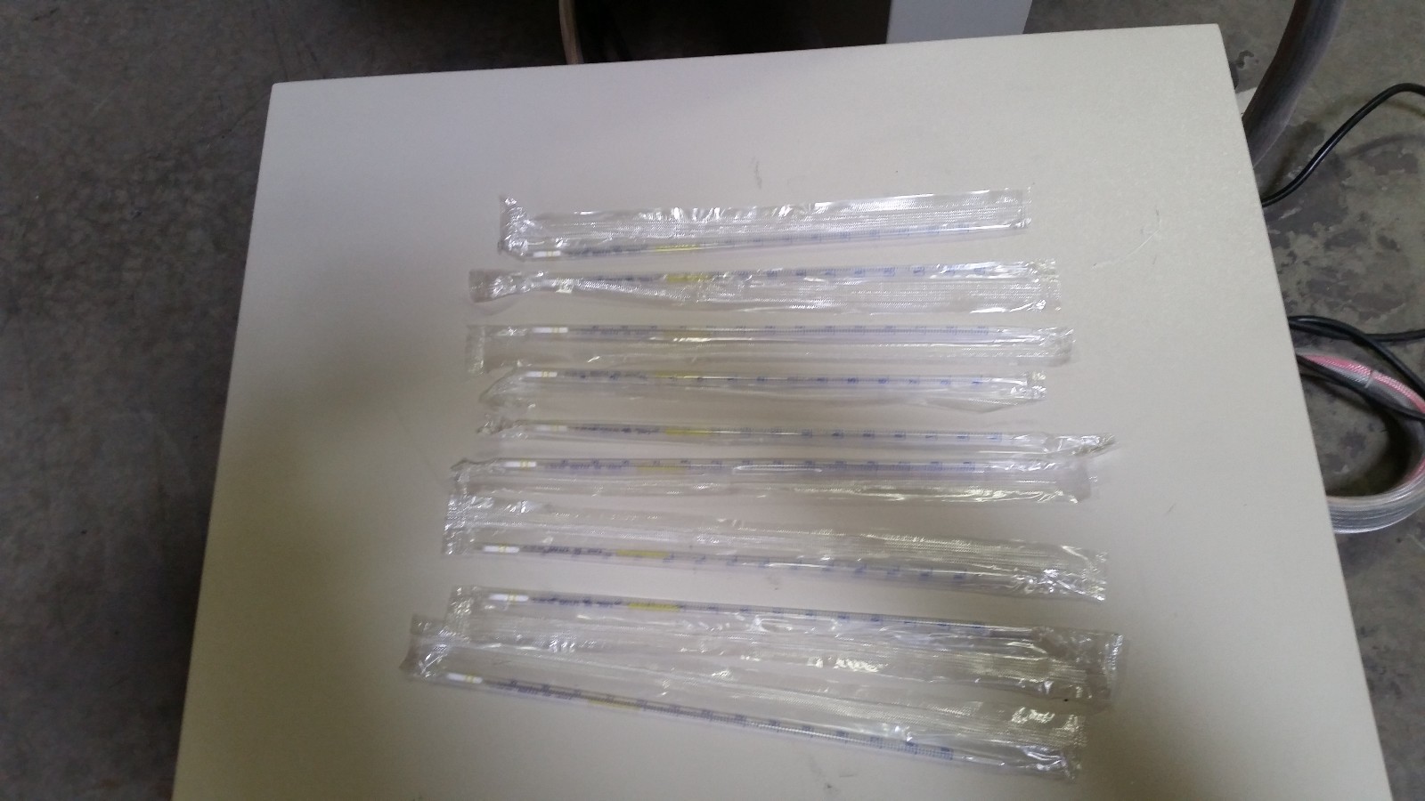 Lot of 10 Corning Disposable Serological Pipet 1mL to 1/100