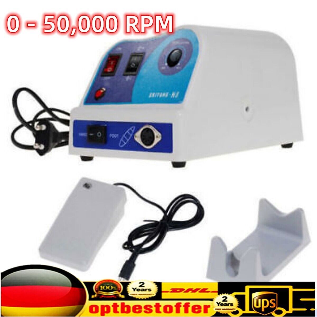 Dental Lab Electric Micromotor Micro motor Polisher Polishing N8 45KRPM