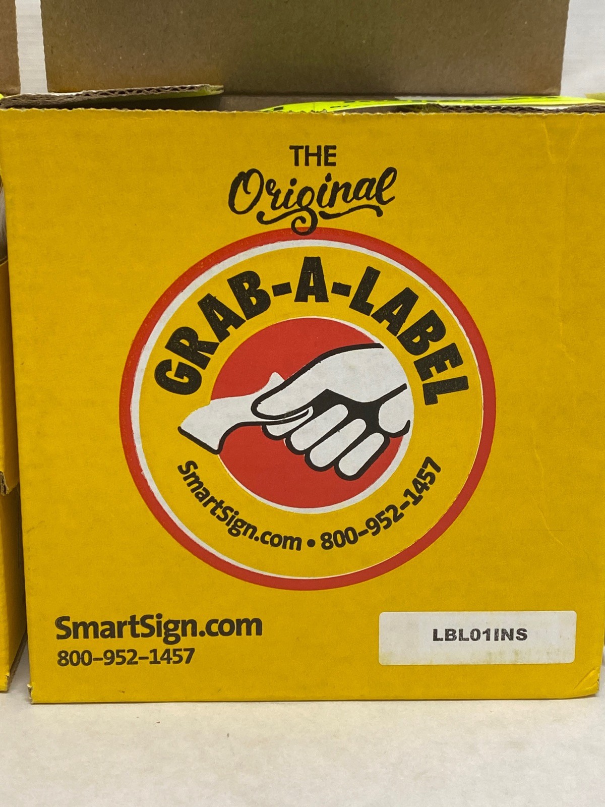 (4000) SMARTSIGN Grab-A-Label “Inspected By_” Stick-On Labels 1.25×2.5” LBL01INS