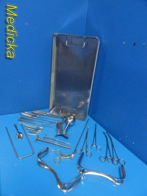Weck Wisap Sklar Marlow Assorted PELVISCOPY Instrument Set, GYN ~ 27861