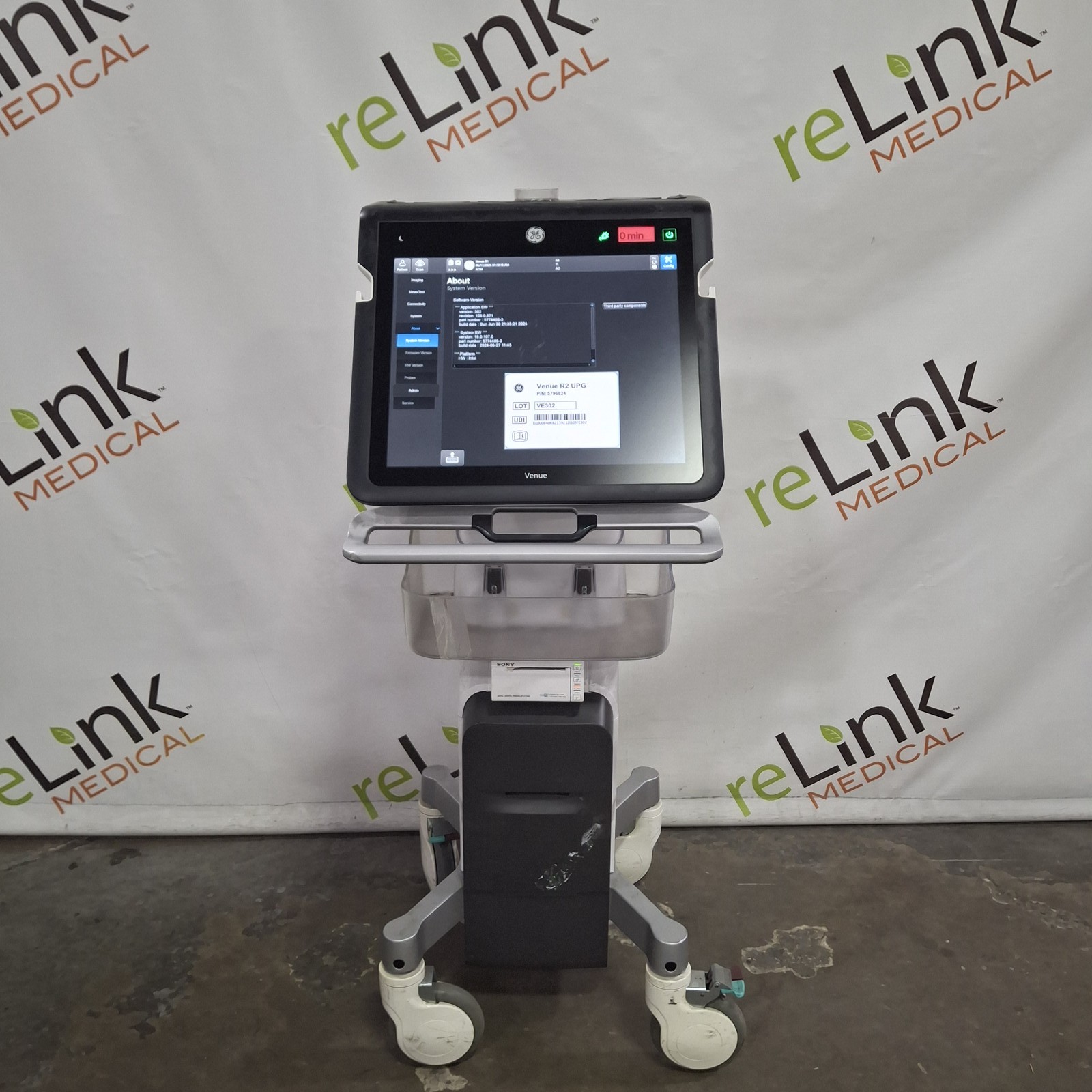 GE Healthcare Venue R1 Ultrasound System